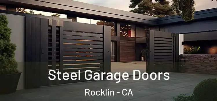 Steel Garage Doors Rocklin - CA